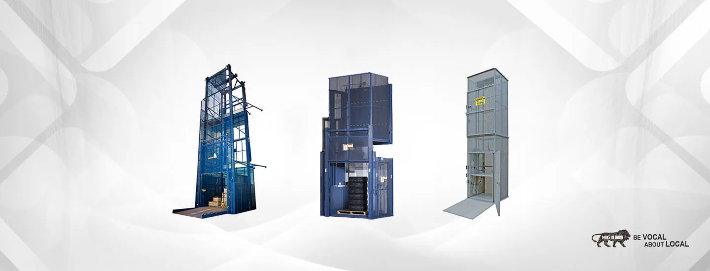 vertical reciprocating conveyor manufacturer pune, Material Handling Equipments (Scissor Lift manufacturers, Dock Leveler, Dock Ramp, Stacker lift