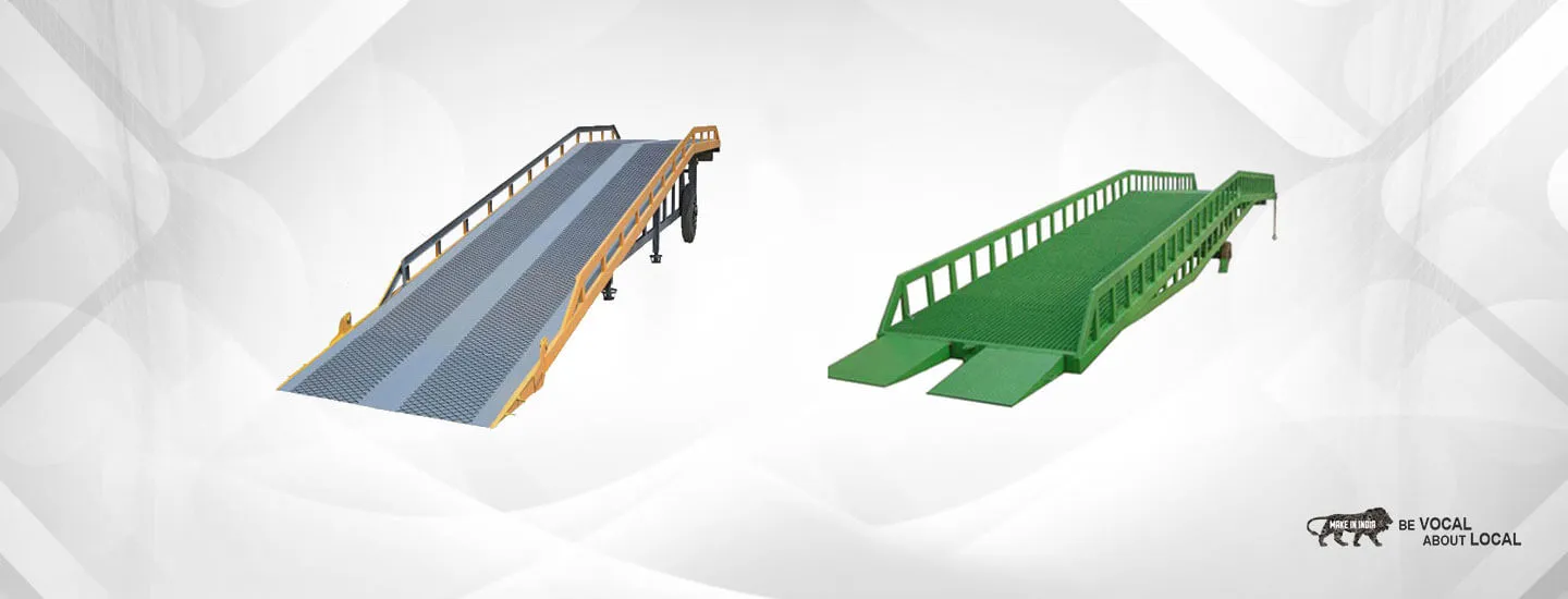 dock ramp manufacturer pune, Material Handling Equipments (Scissor Lift manufacturers, Dock Leveler, Dock Ramp, Stacker lift